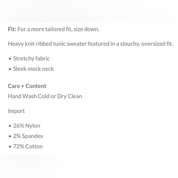 NWT Free People Ottoman Slouchy Tunic - M - Picture 6 of 8